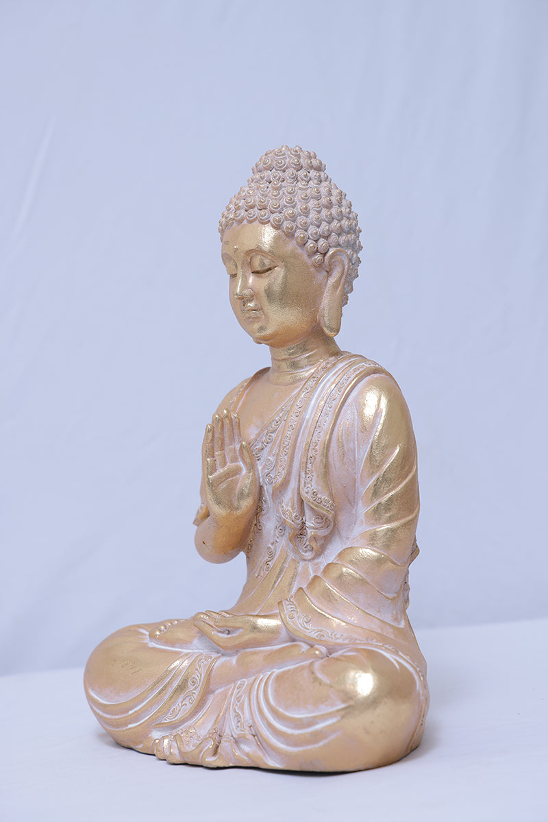 Golden Zen Buddha