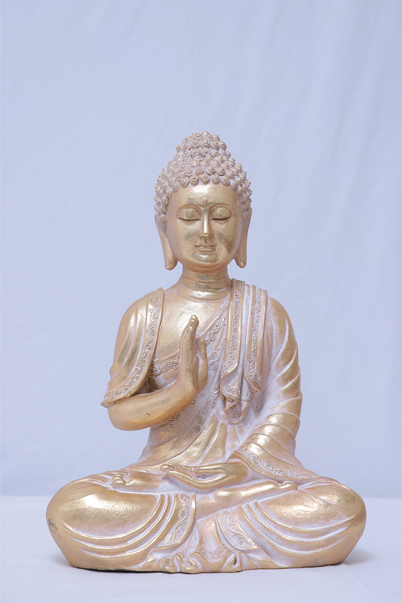 Golden Zen Buddha