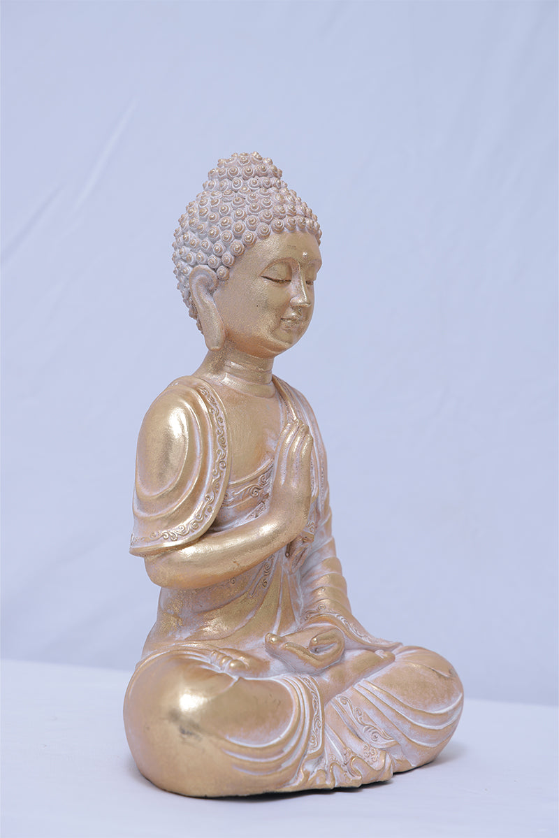 Golden Zen Buddha