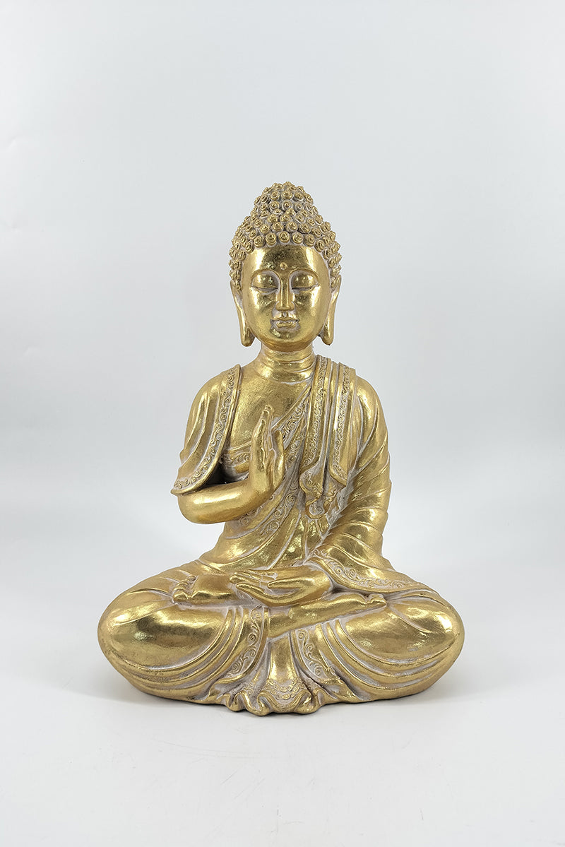 Golden Zen Buddha