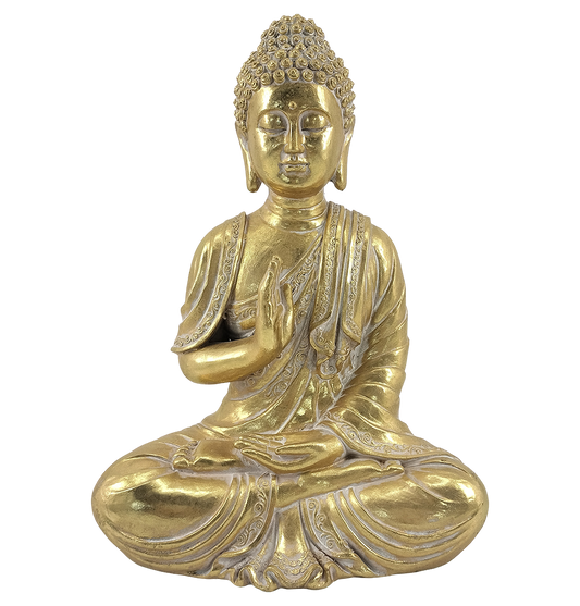 Golden Zen Buddha
