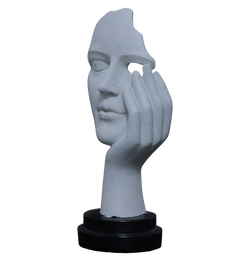 Polyresin -  The Thinking Mask