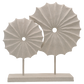 Polyresin Twin Spirals