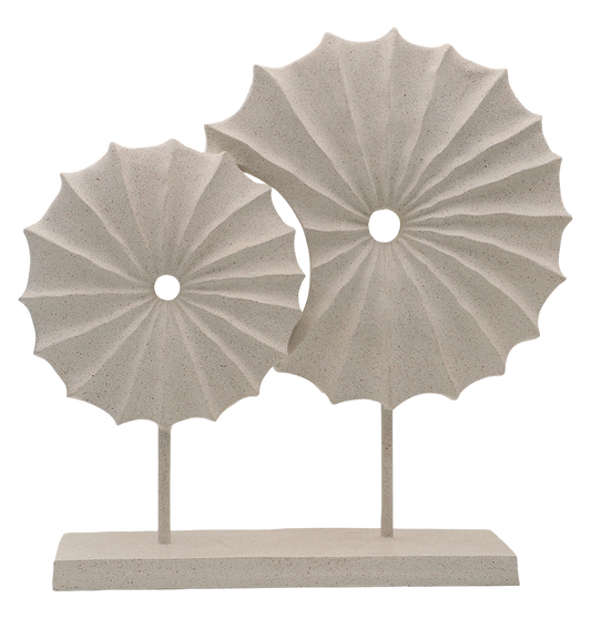 Polyresin Twin Spirals