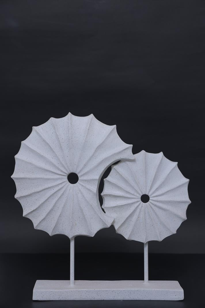 Polyresin Twin Spirals