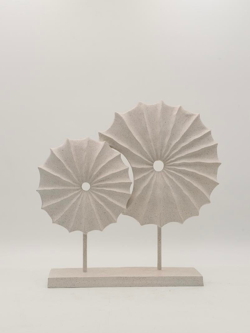 Polyresin Twin Spirals