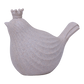 Polyresin - crowned bird